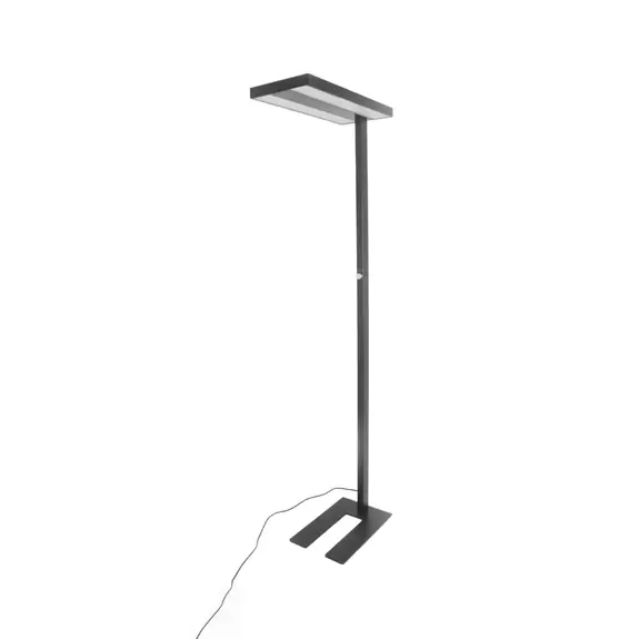 Lampenwelt Arcchio LED-Stehlampe Logan Basic, schwarz, 6000 lm, dimmbar Begrenzte Freigabe