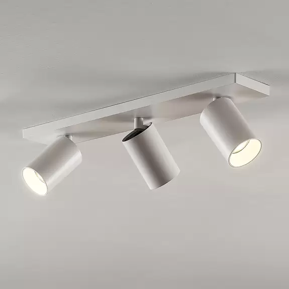 Lampenwelt Arcchio Deckenstrahler Brinja, eckig, weiß, 3-flammig, GU10 Letzter Tag