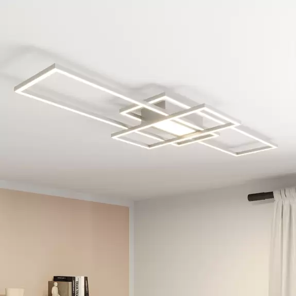 Lampenwelt Lindby LED-Deckenleuchte Mairin, CCT, Fernbedienung, dimmbar zollfrei