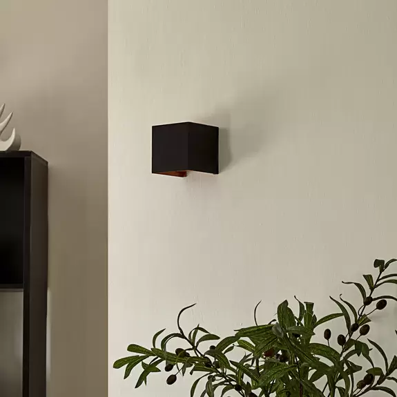 Lampenwelt Arcchio Wandleuchte Zuzana, eckig, schwarz, G9, 9,7 cm breit Rabatte dieses Monats