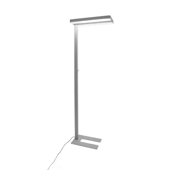 Lampenwelt Arcchio LED-Stehleuchte Logan Neo, silber, 8.000 lm, dimmbar Outlet