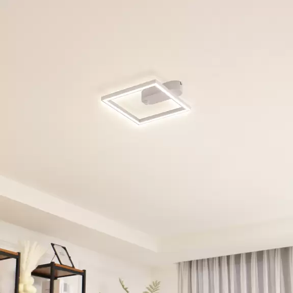 Lampenwelt Lindby LED-Deckenleuchte Yulla, weiß, Bewegungsmelder Verkauf