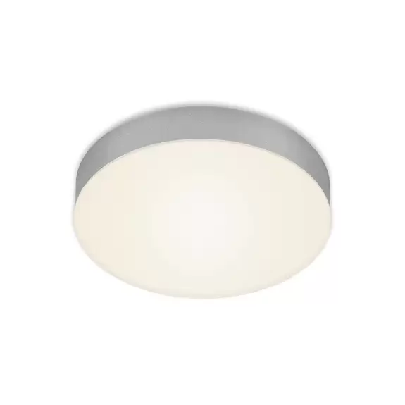Lampenwelt LED-Deckenleuchte Flame, Ø 21,2 cm, silber Riesige Ersparnisse