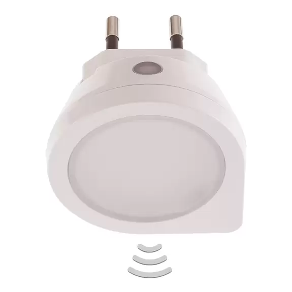 Lampenwelt LED-Steckdosenlampe Nachtlicht Luna Sensor Letzter Tag