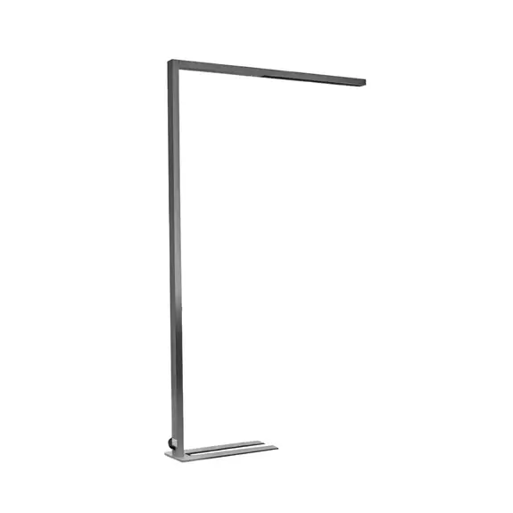 Lampenwelt LED-Büro-Stehlampe Jolinda Sensor, Dimmer, silber Angebote