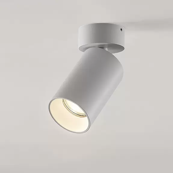 Lampenwelt Arcchio Strahler Brinja, rund, weiß, 1-flg., GU10, Aluminium Günstig kaufen