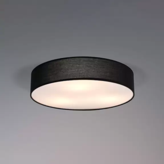 Lampenwelt Ledvance Orbis Paris Deckenleuchte Ø 40cm schwarz Saisonschlussverkauf