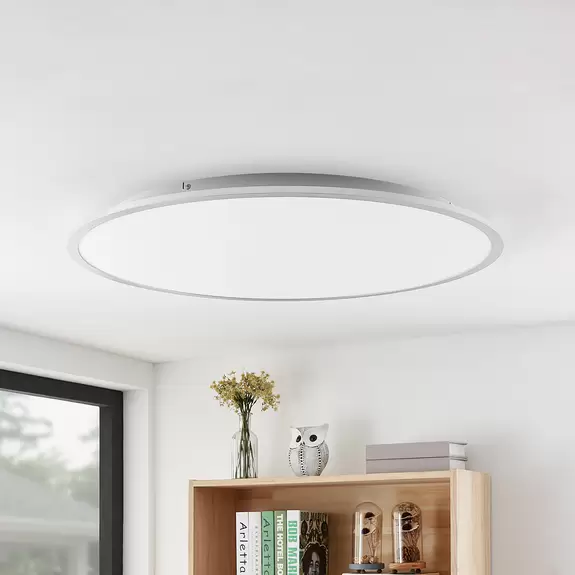 Lampenwelt Lindby Narima LED-Deckenlampe, 4.000 K, Ø 80 cm Vatertagsangebot