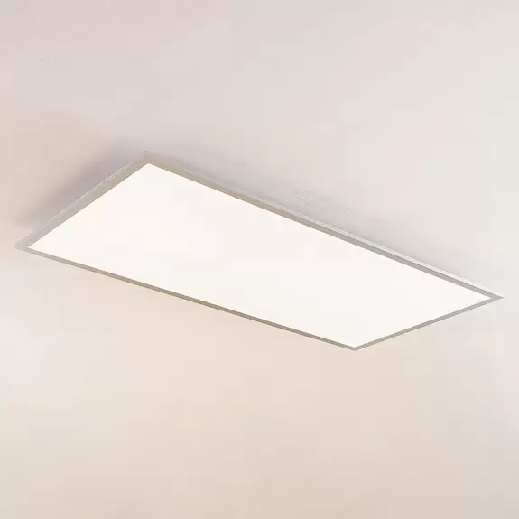 Lampenwelt Lindby Zento LED-Panel, CCT, Fernbedienung, dimmb Große Rabatte