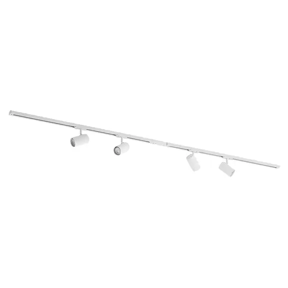 Lampenwelt Lindby 1-Phasen-Schienensystem Linaro, GU10, weiß, 4 x 10 W Bis zu 60% Rabatt
