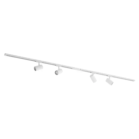 Lampenwelt Lindby 1-Phasen-Schienensystem Linaro, GU10, weiß, 4 x 10 W Bis zu 60% Rabatt