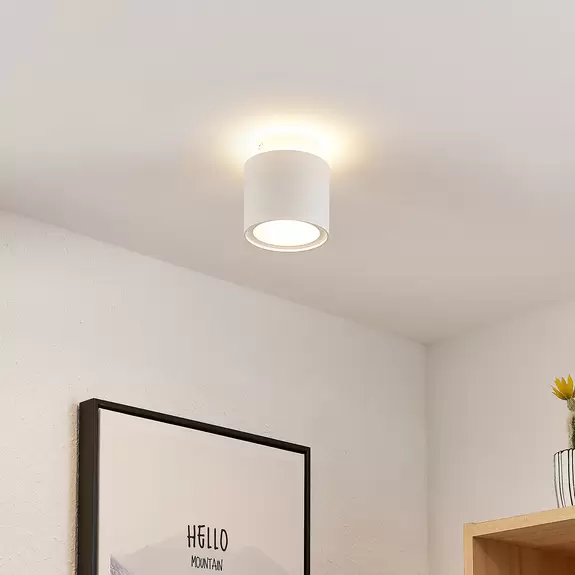 Lampenwelt Arcchio Walisa Deckenlampe, Milchglas, weiß Im Verkauf