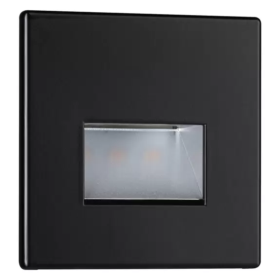 Lampenwelt Paulmann LED-Wandeinbauleuchte Edge, schwarz Fabrik Onlineshop