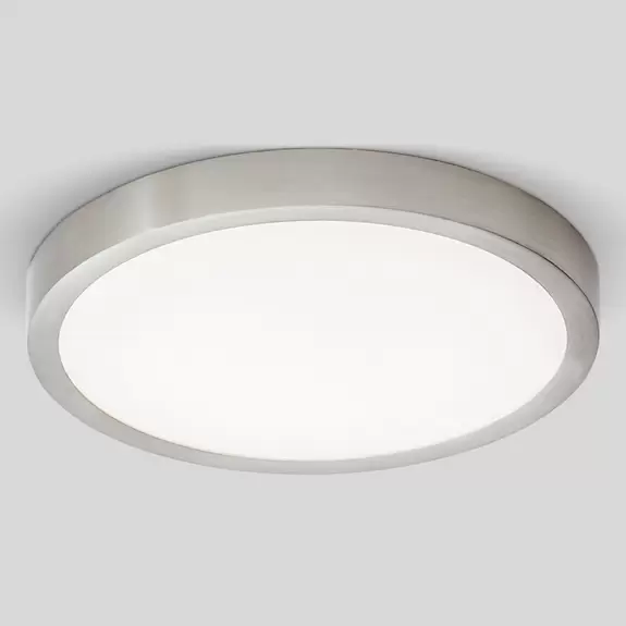 Lampenwelt LED-Deckenleuchte Vika, rund, titan matt, Ø 23cm 50% Rabatt für begrenzte Zeit