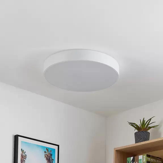 Lampenwelt Lindby Simera LED-Deckenleuchte 50cm, weiß Cyber Monday
