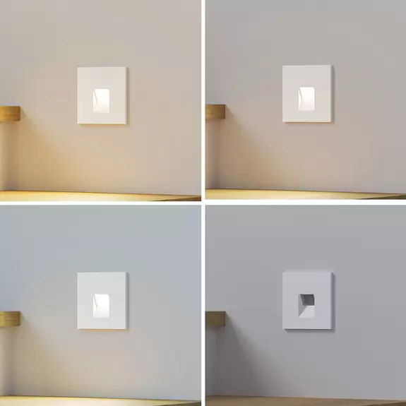 Lampenwelt Arcchio Vexi LED-Einbaulampe CCT weiß 7,5 cm Bestseller