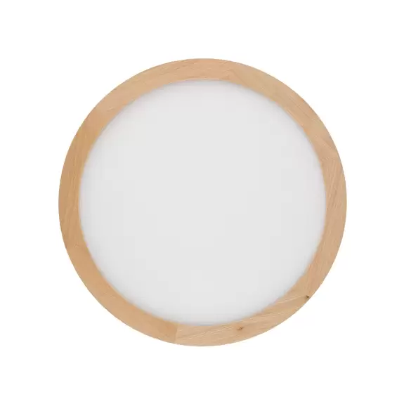 Lampenwelt LED-Panel Aqua, buche, Ø 42,5 cm, 36 W Tägliche Deals