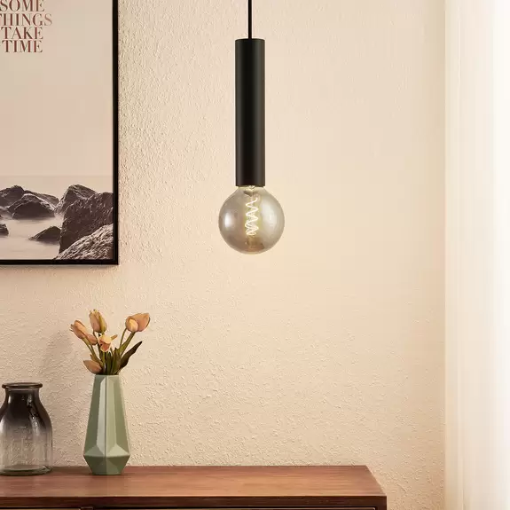 Lampenwelt Arcchio Padilum Hängeleuchte, Höhe 27 cm, schwarz Blitzverkäufe