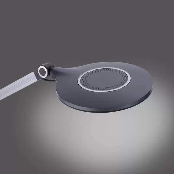 Lampenwelt LED-Schreibtischleuchte Niklas schwarz Höhe 103cm Black Friday