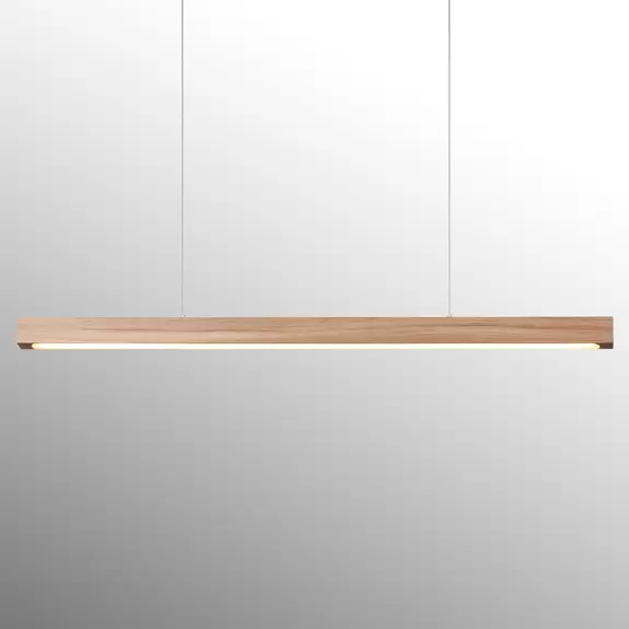 Lampenwelt Natürlich designte LED-Hängeleuchte Smal 12 W Jubiläumsangebot