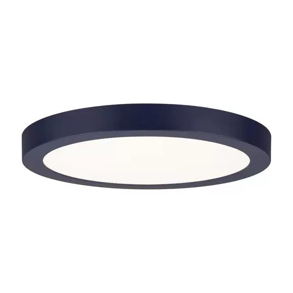 Lampenwelt Paulmann Abia LED-Panel Ø 30cm 2.700K nachtblau VIP-Rabatte