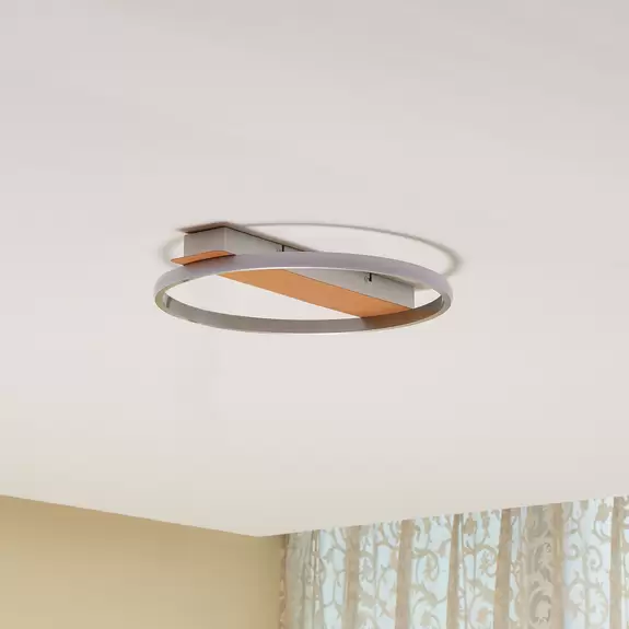 Lampenwelt Lindby Signera LED-Deckenlampe, einflammig 50% Rabatt für begrenzte Zeit