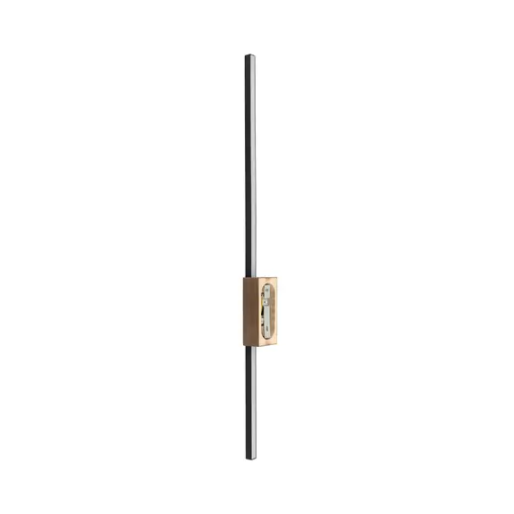 Lampenwelt LED-Wandleuchte Flash, indirekt, schwarz/nussbaum, 1-flammig Valentinstagsangebot