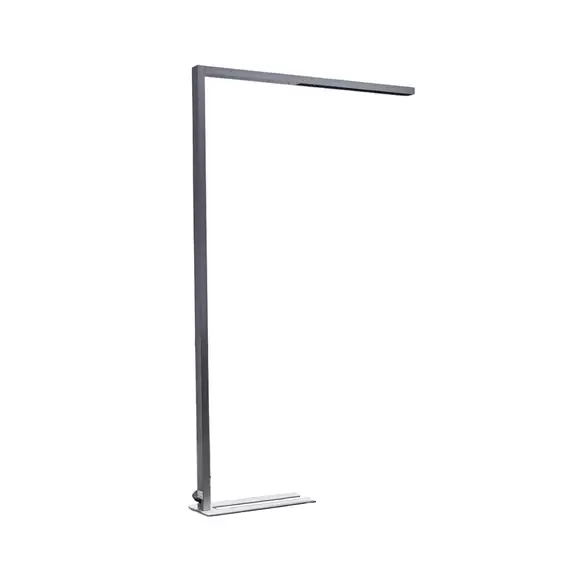 Lampenwelt Büro-LED-Stehleuchte Jolinda, silber, CCT, Sensor, Dimmer Top Angebot