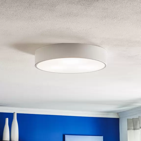 Lampenwelt Deckenleuchte Cleo 400, Sensor, Ø 40cm weiß Zeitlich begrenztes Angebot
