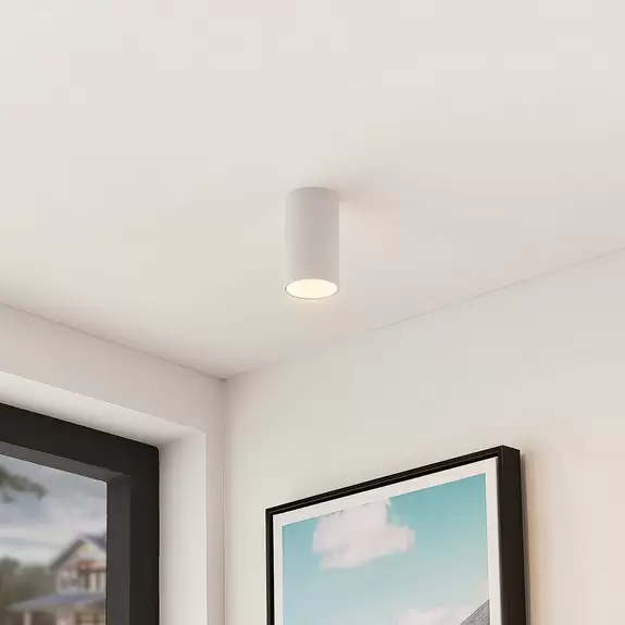 Lampenwelt Arcchio Downlight Brinja, weiß, starr, rund, GU10 Wochenangebot