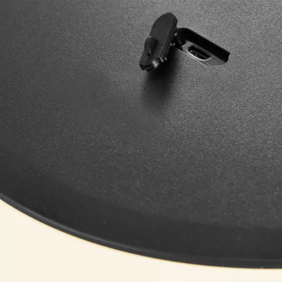Lampenwelt LED-Tischleuchte Kettle Tripod Metall, Schirm 36cm Bis zu 65% Rabatt