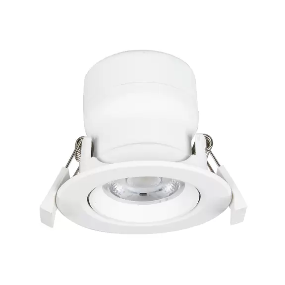 Lampenwelt Prios LED-Einbaulampe Shima, weiß, 7W, 3000K, 3er, dimmbar 50% Rabatt mit kostenlosem Versand