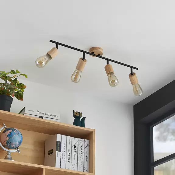 Lampenwelt Lindby Magniva Deckenstrahler, vierflammig Meist gekauft
