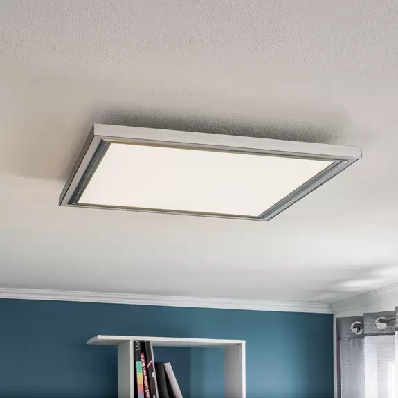Lampenwelt Lucande Melistro LED-Deckenlampe, RGB, eckig Cyber Monday