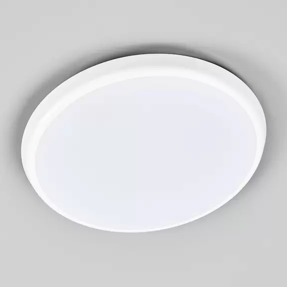 Lampenwelt LED-Deckenleuchte Augustin, CCT, rund, Ø 30 cm Letzter Tag