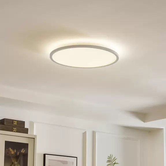 Lampenwelt LED-Panel Brenda CCT Fernbedienung Ø 60 cm 50% Rabatt für begrenzte Zeit