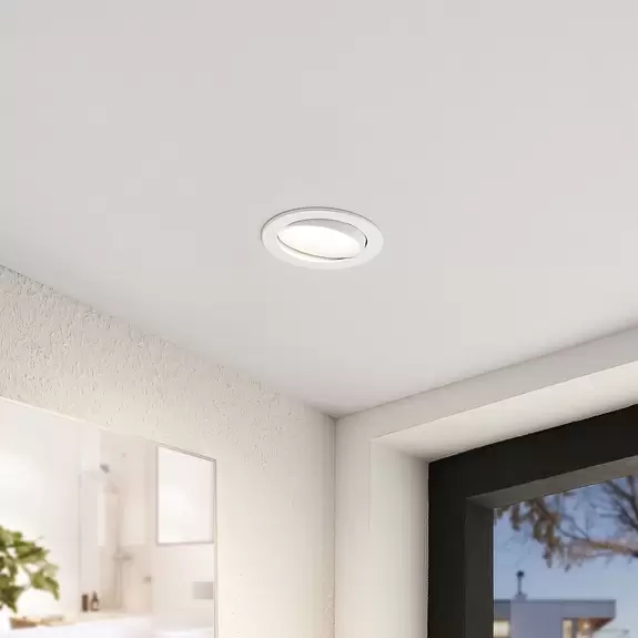 Lampenwelt Arcchio LED-Einbaulampe Katerin, weiß, schwenkbar, 2er-Set Hotsell
