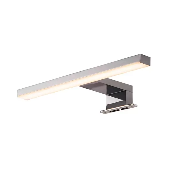 Lampenwelt SLV Dorisa LED-Klemm-Wandleuchte Breite 30cm chrom Jubiläumsangebot