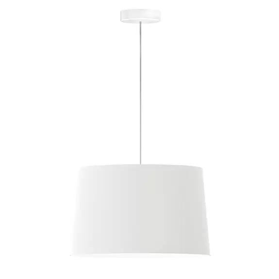 Lampenwelt Aluminor Sacha Hängeleuchte mit Stoffschirm Zeitlich begrenztes Angebot