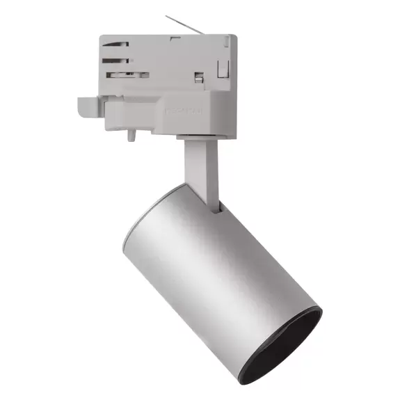 Lampenwelt LED-Spot MarcoMini 3-Phasen-Schiene silber 4.000K Blitzangebot