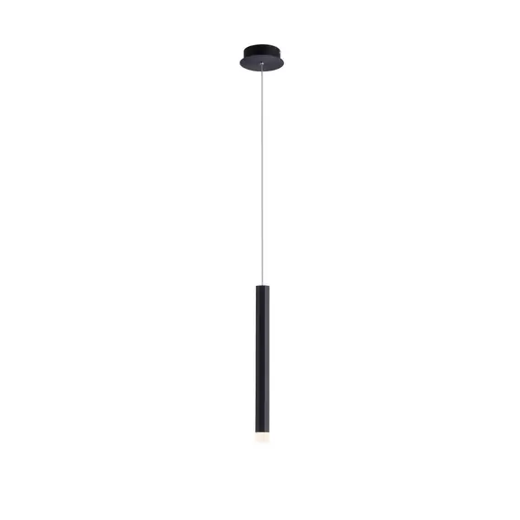Lampenwelt LED-Pendelleuchte Bruno, einflammig, schwarz Tiefpreis