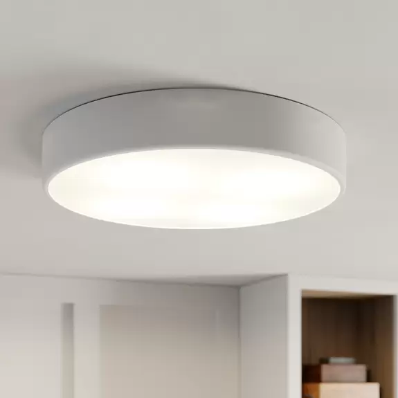 Lampenwelt Deckenleuchte Cleo, Ø 50 cm, weiß Fabrik Onlineshop