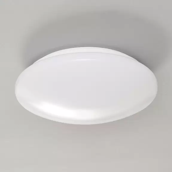 Lampenwelt LED-Deckenlampe Pollux, Ø 27 cm, Kunststoff, Bewegungsmelder Blitzangebot