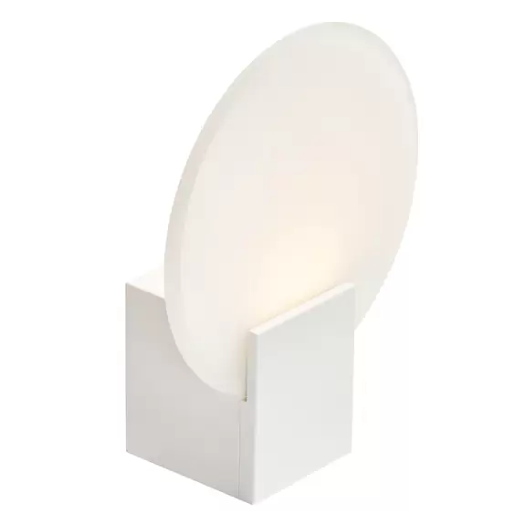 Lampenwelt LED-Wandleuchte Hester, IP44, weiß im Angebot