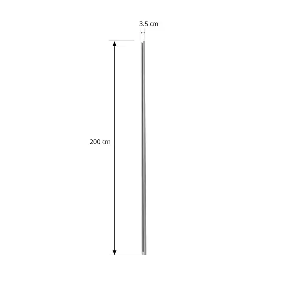 Lampenwelt Lindby Stromschiene Linaro, 2 m, weiß, 1-Phasen-System Begrenztes Angebot