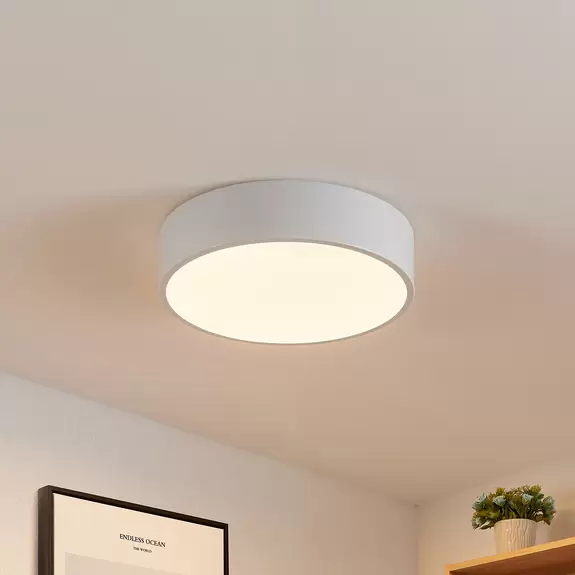 Lampenwelt Lindby Simera LED-Deckenleuchte 30cm, weiß Cyber Monday