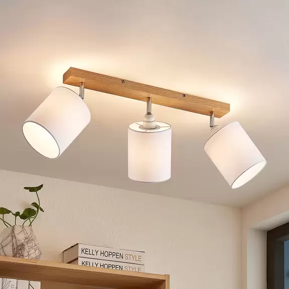 Lampenwelt Lindby Imarin Deckenstrahler, 3-flammig, weiß Heißer Verkauf
