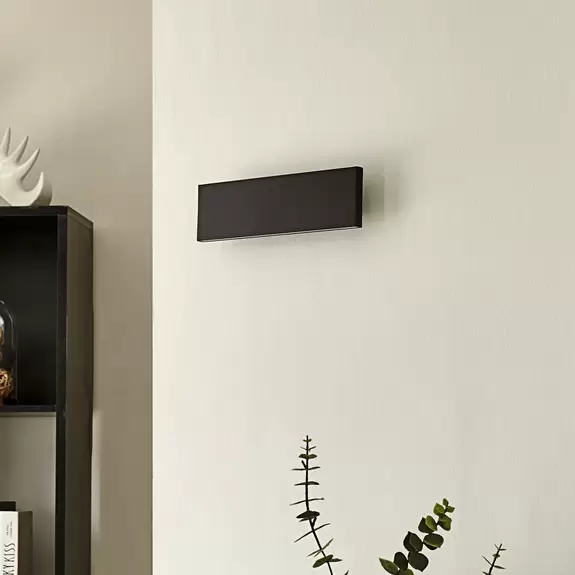 Lampenwelt Lindby Ignazia LED-Wandleuchte, 28 cm, schwarz Bestseller
