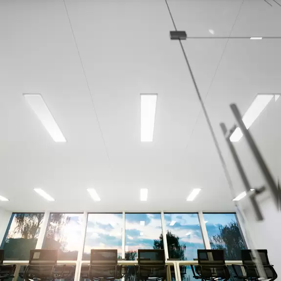 Lampenwelt LED-Panel Fled, 3.600 lm, 120x30 cm, 90°, 3.000 K zollfrei