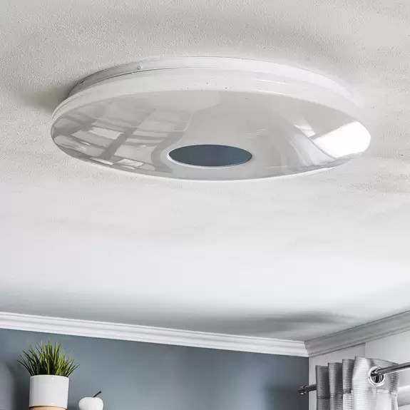Lampenwelt LED-Deckenlampe Lavinia mit Sensor 60cm Auslauf